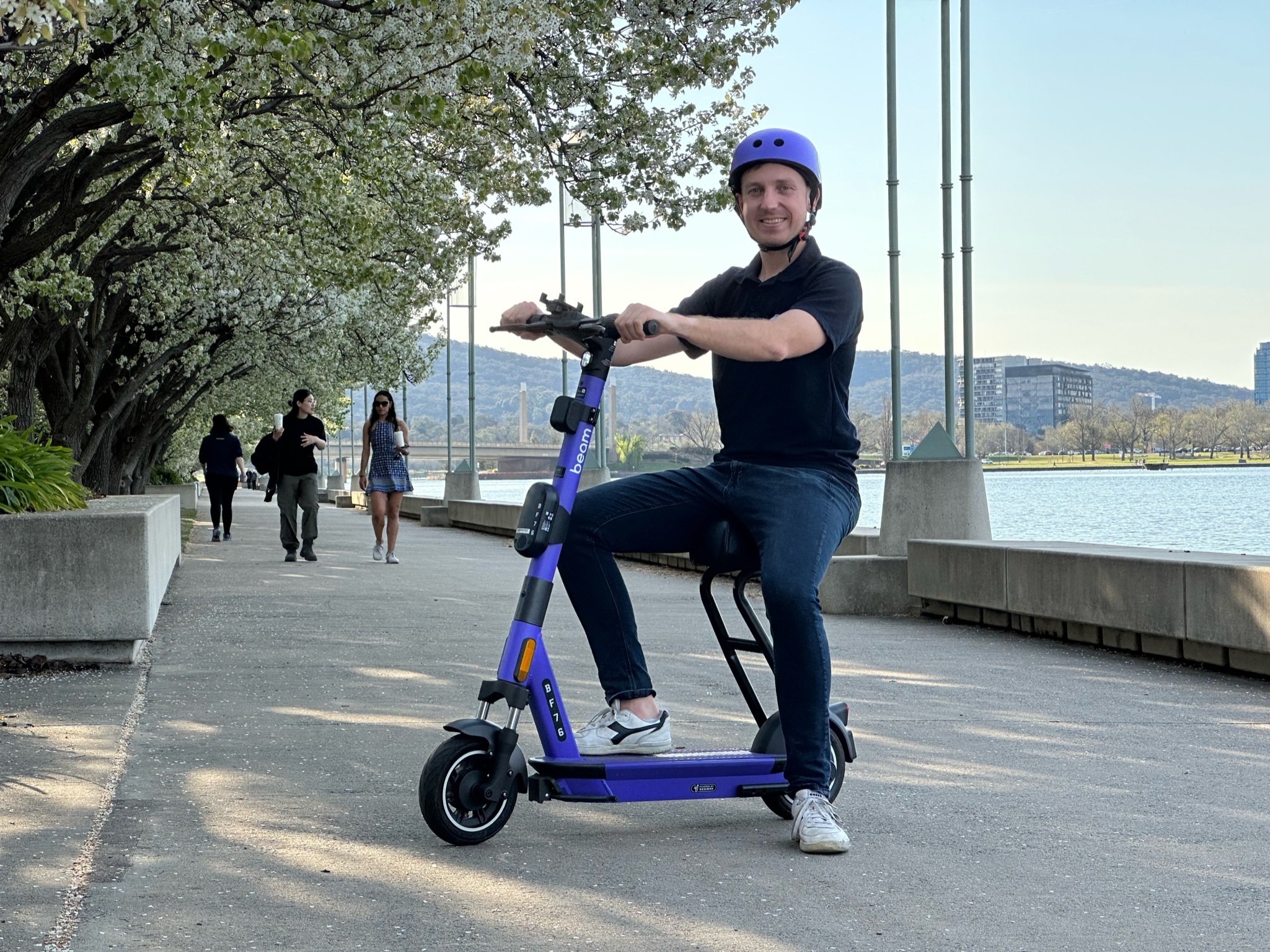 Beam commences shared e-scooter operations in Stirling